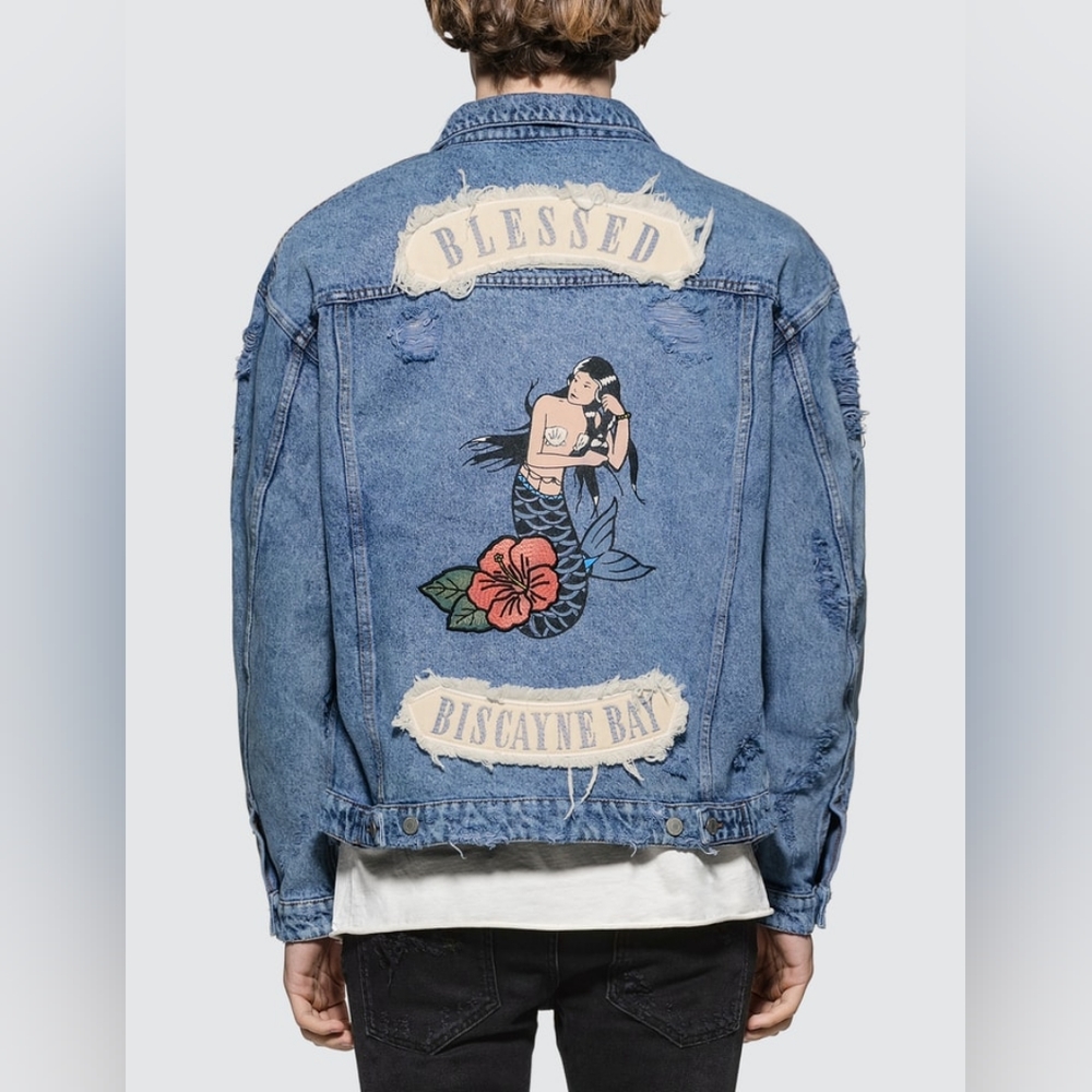 NWT Alchemist Rocky Gang Gang denim jacket